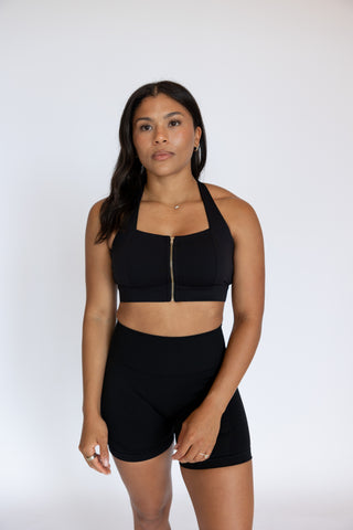 Zip It Bra Top